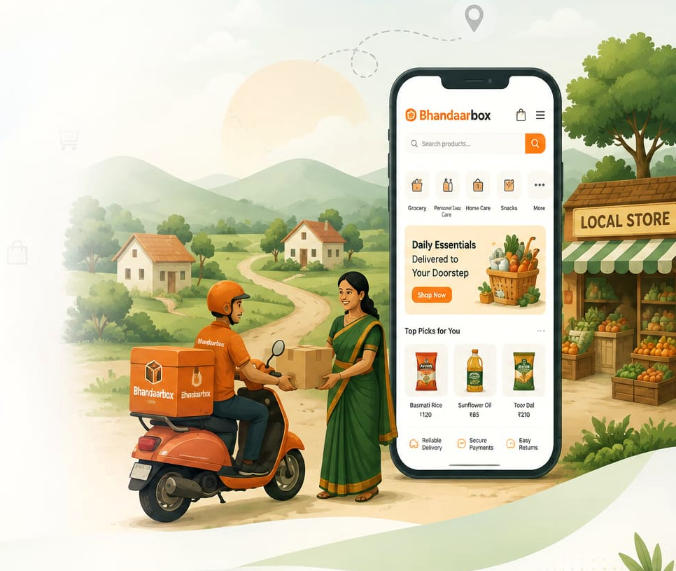 Bhandaarbox village shopping and local delivery